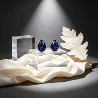 Boucles d'oreilles clous en argent 925 véritable poli avec zircon, plaqué platine, hypoallergéniques, bijoux fins pour femme, accessoire quotidien décontracté et pour le trajet.