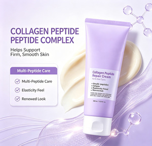 Crème réparatrice de barrière cutanée au collagène, apaise les rougeurs, hydrate les peaux sensibles et sèches, renforce la barrière cutanée, soin du visage quotidien - Product Image 6