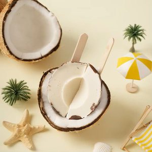 Helado de Coco Abink: Sabor Fresa Explosiva y Fusión de Té con Bombones Con aditivos lácteos. Bolsa de Venta al Por Mayor. - Product Image 2
