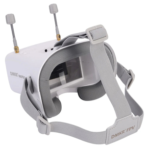 DMKR 008D专业白色4.3英寸高清液晶显示器16:9 FPV护目镜5.8G 40ch接收器3.7V/2000毫安迷你<span class=keywords><strong>2</strong></span>空气<span class=keywords><strong>2</strong></span>赛车无人机 - Product Image 5