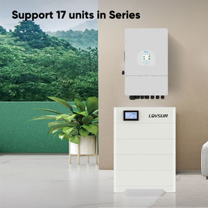 Lovsun 10kwh 15kwh 20kwh 50kwh Штабелируемый Солнечный аккумулятор 153,6 Vv-512V Byd Sungrow Goodwe совместимый Аккумулятор Lifepo4 - Product Image 2