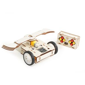 Puzzle en bois 3D, kits de modèles uniques à construire, kits d'ingénierie mécanique, robot de combat révolutionnaire pour adultes et enfants - Product Image 3