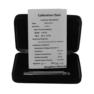 IEPE-Sensor Freifeldmikrofon mit BNC-Vorverstärker für Schallmessung und Akustik - Product Image 1