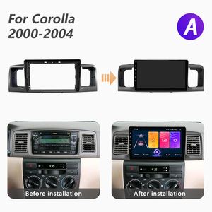 Octa-Core Navigation Stéréo Android Audio Radio Écran Tactile Voiture Auto Multimédia pour Corolla 2000 - 2004 - Product Image 4