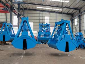 Grappin mécanique de type Clamsheel 1~10cbm avec deux câbles en acier, commande pour grue et port - Product Image 5