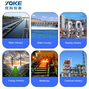 Nước Treo Tường kẹp trên BTU mét lỏng siêu âm đồng hồ đo nhiệt năng lượng kỹ thuật số Flow <span class=keywords><strong>Meter</strong></span> - Product Image 3