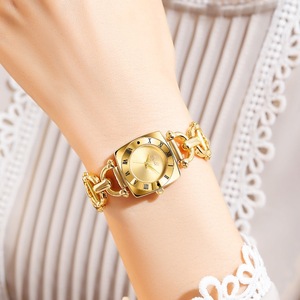 Vente en gros de montres-bracelets de luxe pour femmes en alliage de niche, montres à quartz rétro exquises pour femmes - Product Image 4