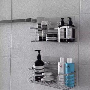 Zinc Alloy <b>Corner</b> Modern Hotel Bathroom Rack Punch-Free Toilet Soap Storage Rack <b>Standing</b> Countertop - Product Image 2