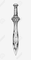 Pendentif poignard en acier inoxydable, mini-collier épée, breloque pour hommes et femmes, amulette gothique, bijou fantaisie, cadeau
