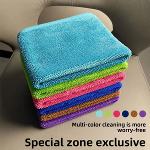 Chiffon en microfibre épaissi, lavable à plusieurs reprises, absorbant, sans traces. Compatible avec les grattoirs et les balais, idéal pour nettoyer les sols - Product Image 3