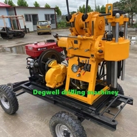 Petite foreuse BDM-200YY pour la construction de puits d'eau minière, moteur diesel, état neuf