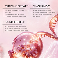 Kormesic 130ml Mousse Nettoyante Intime à la Propolis pour Femme – Soin Hygiène Féminine Naturel, Végétalien et Non Toxique pour une Santé Intime Saine et Sensuelle