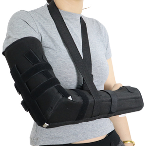 Férula de estabilización de codo de 90 grados para rehabilitación médica postoperatoria de fracturas, férula larga para antebrazo y brazo completo, férula posterior larga para brazo. - Product Image 3