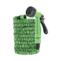 Tuyau d'arrosage extensible de 100 pieds, conception de jardin en laiton massif, tuyau d'arrosage robuste, enrouleur de tuyau d'eau vert en ABS, plantation certifiée ANSI
