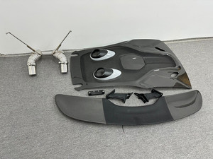 Para <span class=keywords><strong>McLaren</strong></span> 540C 570S, se actualiza con un capó de fibra de carbono estilo <span class=keywords><strong>600LT</strong></span> y escape trasero. - Product Image 2