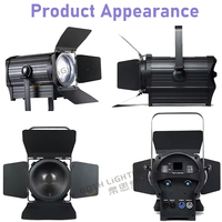 Projecteur Fresnel LED 300W DMX à zoom électronique, blanc chaud et froid, pour studio photo, télévision et scène - Prix de gros