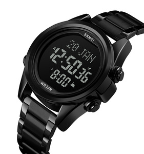 Meilleure montre numérique islamique <span class=keywords><strong>Skmei</strong></span> <span class=keywords><strong>1667</strong></span> Azan pour musulmans avec boussole de direction de la prière - Product Image 3