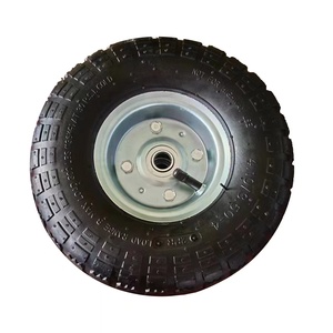 10 inch Inflatable bánh xe cao su 10x350-4 bánh xe không khí - Product Image 2
