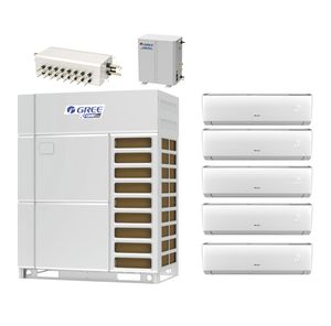 Système de climatisation GREE VRV VRF, climatiseur central à onduleur commercial, récupération de chaleur pour bâtiments avec chauffage au sol, <span class=keywords><strong>eau</strong></span> chaude - Product Image 1