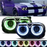 Vente en gros phare LED type RGB pour Dodge Challenger 2015 - 2023