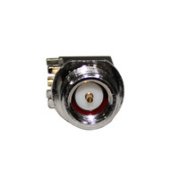 Connecteur coaxial SMA-JWE de qualité supérieure, nickel, haute fréquence, mâle coudé, connecteur SMA pour circuit imprimé