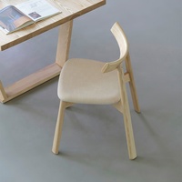 Chaises de salle à manger minimalistes de luxe en tissu et cuir, chaises de salle à manger modernes nordiques d'intérieur, chaises en bois pour restaurant