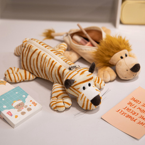 Sang trọng mềm nhồi bút chì bút trường hợp-văn phòng phẩm Túi-Cô Gái mỹ phẩm Tổ Chức-19 asst. Túi khó<span class=keywords><strong>a</strong></span> kéo đựng đồ đ<span class=keywords><strong>a</strong></span> năng hình động vật - Product Image 6