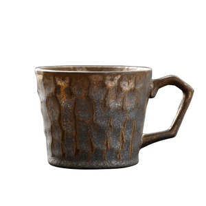 Mug à café en céramique émaillée au design moderne de dessin animé - Cadeau de fête parfait pour un usage au bureau, capacité de 301 à 400 ml, passe au lave-vaisselle et au micro-ondes - Product Image 5