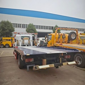 1SUZU KV100 4x2 4Ton <b>Flatbed</b> Wrecker <b>Truck</b> Road Rescue Recovery Tow Vehicle - Product Image 4