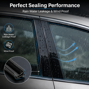Sello de Fieltro para Ventana de Coche, Repuesto Original para Honda <span class=keywords><strong>CRV</strong></span>, Puerta Delantera Izquierda, 2007-<span class=keywords><strong>2011</strong></span>, 72410SWAA01 - Product Image 4