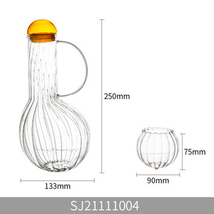 Big fooose's desire costume bleu bouteille d'eau en verre gydrogen chaud - Product Image 5