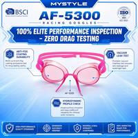 Lunettes de natation professionnelles suédoises à profil bas, anti-buée, protection UV, en silicone écologique, monture PC pour adultes