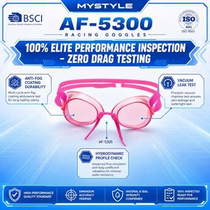 Gafas de Natación Profesionales Suecas de Perfil Bajo, Antivaho, Protección UV, Marco de Silicona y PC Ecológico para Adultos - Product Image 6