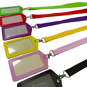 <span class=keywords><strong>Porte</strong></span>-<span class=keywords><strong>badge</strong></span> d'identification en polyester élégant et <span class=keywords><strong>personnalisé</strong></span> de haute qualité - Product Image 2
