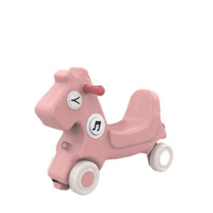 Kuda goyang, bahan plastik ramah kesehatan dengan kotak musik - Product Image 2