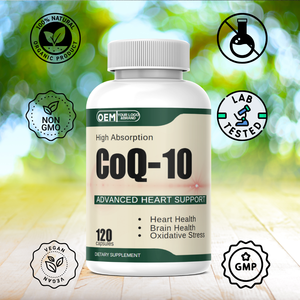 OEM/ODM CoQ 10 Coenzima <span class=keywords><strong>Q10</strong></span> Cápsulas para Adultos Produto de beleza eficaz não para mulheres grávidas - Product Image 2