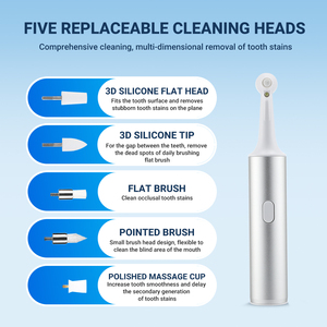Détartreur dentaire rechargeable pour usage domestique, polisseur de dents, appareils de nettoyage et d'entretien buccal - Product Image 5