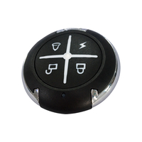 Nouvelle télécommande de portail à code roulant 433 MHz, 4 boutons, mini forme ronde pour barrière de garage, contrôle d'éclairage YET2145
