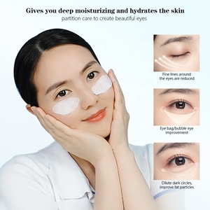 Mascarilla de Ojos Vegana con Algas Marinas, Ácido Hialurónico y Colágeno Soluble en Agua, Sin Silicona, Gel Hidratante, Sin Parabenos, Mascarilla Nocturna - Product Image 4
