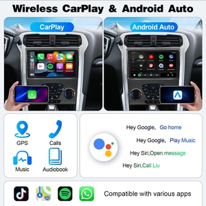 Rhythm 9 Inch Android Car Radio Handsfree Calling Steering Wheel Control Rear View Camera <b>Auto</b> Stereo for Ford Fiesta 2009-2012 - Product Image 5