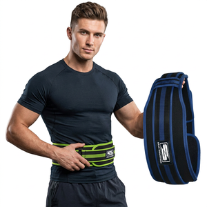 SAAR INDUSTRIES High Quality Adjustable Heavy Duty Neoprene Weightlifting Belt Customizable Color Logo Gym Equipment Workout - Product Image 1