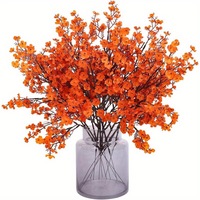 Realistische Handgefertigte Seiden-Schleierkraut 12-teilige Blumen DIY Hochzeit Party Tischdekoration Heim-Dekor
