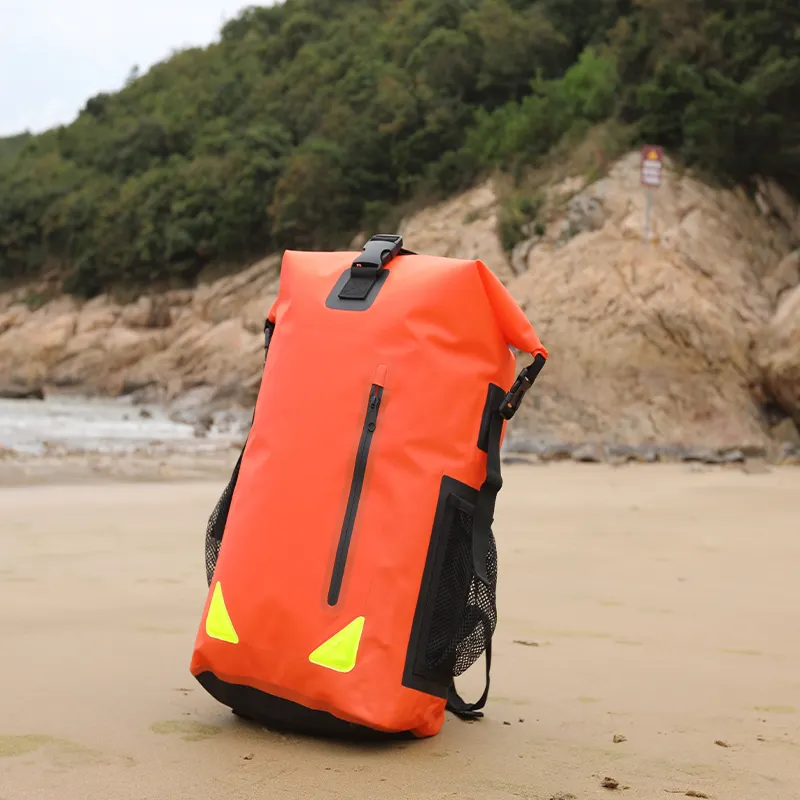 Neues Design wasserdichter TPU-Trocknetasche mit Reißverschluss wasserdichter Trocken-Rocksack für draußen