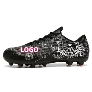 Chaussures de football pour hommes de qualité supérieure en gros, sans lacets, respirantes, FG, extérieur, FG, OEM Chine, chaussures de football pour l'automne/hiver/été - Product Image 4