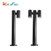 Lampu Dinding Luar Ruangan Hotel Sederhana Modern Lampu Gerbang Luar Ruangan Lampu Taman LED Aluminium