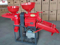 Fraiseuse de riz commerciale automatique Machine de polissage et de décorticage Machines agricoles fraiseuses de riz combinées avec séparateur