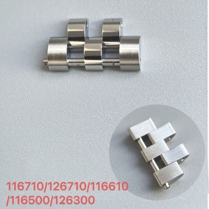 Eslabones de Acero para Correa de Reloj Jubilee, Compatibles con las Series R GMT SUB DTN DATE-JUST, Modelos 116710 126710 <span class=keywords><strong>116610</strong></span> 116500 126300, Repuestos para Relojes - Product Image 3
