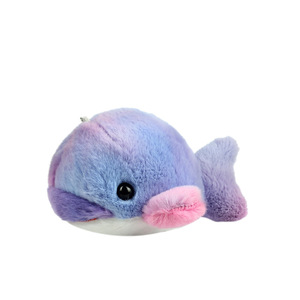 Niedlicher Umweltfreundlicher Leichter Schlüsselanhänger Gefüllte Meerestiere Plüschtier Wal Delfin Fisch Flauschige PP-Baumwolle Aquarium-Dekoration Geschenk - Product Image 4