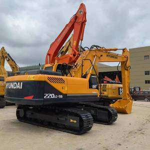 Excavadora Usada Hyundai220lc-9s de 22 Toneladas, Marca Coreana, Retroexcavadora Original de 20 Toneladas, Máquina Excavadora de Segunda Mano - Product Image 2