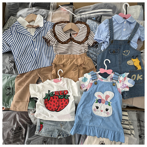 Conjunto de Camiseta y Pantalones Cortos para Niños, Ropa de Verano con Estampado de Dibujos Animados, Envío Inmediato, Colores Variados - Product Image 5